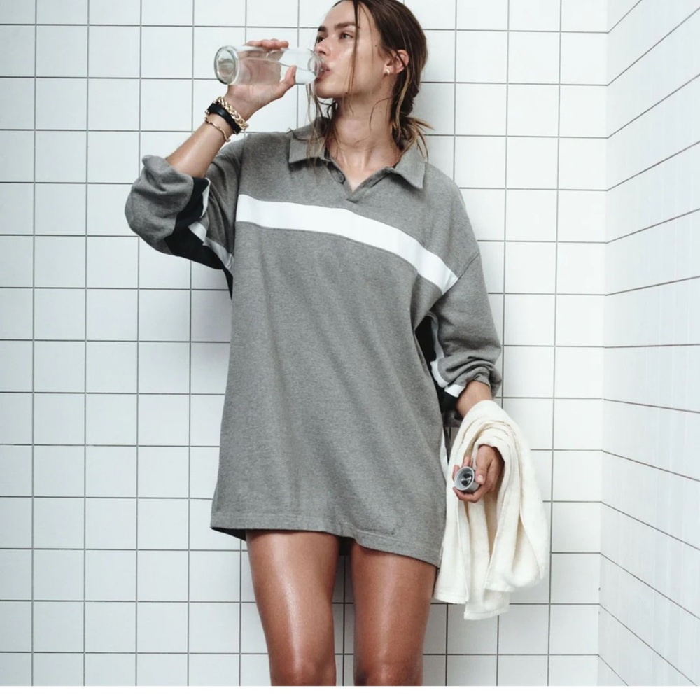 NWT Gola Anthropologie Team Jersey dress 
Size small